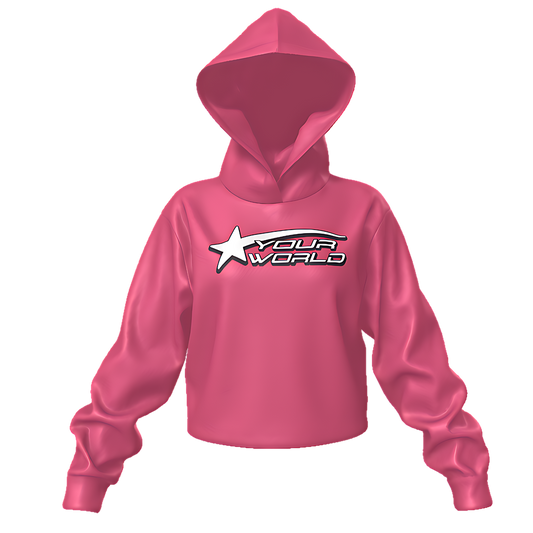 Star Power Cropped Hoodie